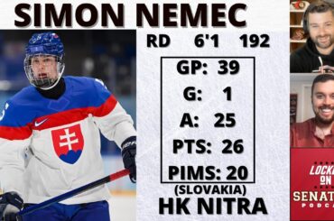 2022 NHL Draft Profile: Šimon Nemec