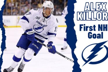 Alex Killorn #17 (Tampa Bay Lightning) first NHL goal Feb 16, 2013 (Classic NHL)
