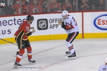 Mark Borowiecki vs Micheal Ferland Oct 13, 2017