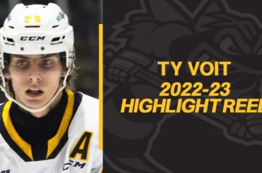 Ty Voit (Sarnia Sting): 2022-23 OHL Highlights