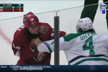 Brenden Dillon vs Kyle Chipchura Nov 11, 2014