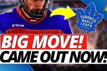 BREAKING NEWS! OH! THAT IS TRUE? TORONTO MAPLE LEAFS NEWS NOW! NHL NEWS TODAY!