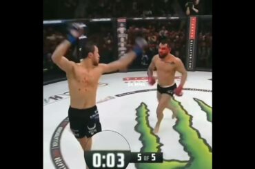 Usman nurmagomedov was celebrating early 😳