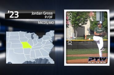 Jordan Gross (Class of 2023) - PTW Showball Illinois Showcase 06/2022