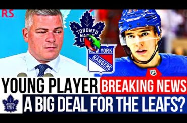 🚨💥 YOUNG PLAYER FROM NEW YORK RANGERS TO MAPLE LEAFS! A GOOD TRADE IDEA? TORONTO MAPLE LEAFS NEWS