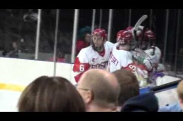 Matt Nieto scores a goal (Jan. 1, 2011)- San Jose Sharks prospect