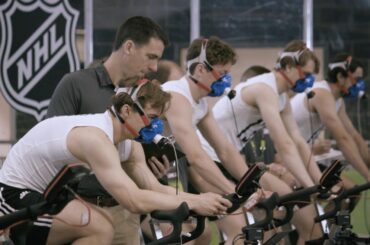 V02Max testing at the NHL Combine