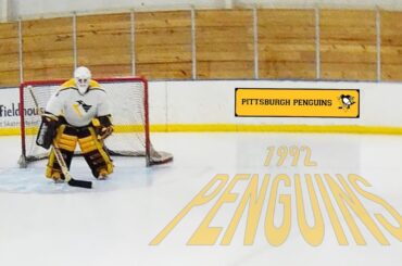 1990s Pittsburgh Penguins | Vintage Cooper Hockey GoPro Goalie