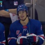 Evgeni Malkin boarding against Braden Schneider
