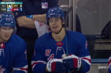 Evgeni Malkin boarding against Braden Schneider