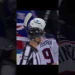 GOAL Kent Johnson Rangers v Blue Jackets 1-5 NHL 2022-23#shorts