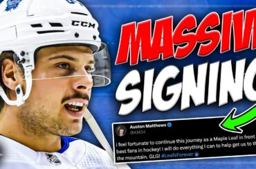 AUSTON MATTHEWS SIGNS EXTENSION