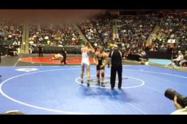 Schmidt scores winning TD in 3rd place AA match