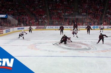 Hurricanes' Aho, Teravainen Combine For Beauty Short-Handed Goal