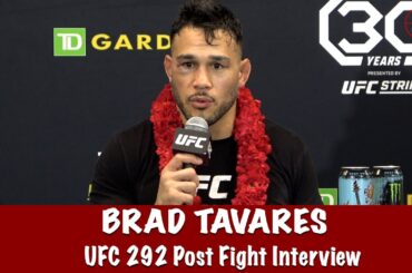 Brad Tavares blasts Conor McGregor & talks Chris Weidman win, speaks on Hawaii fires & disaster