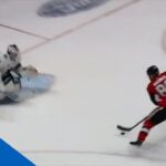 Ben Harpur Scores First NHL Goal Then Mikkel Bodker Adds Another Just 49 Seconds Later