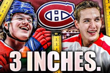 How 3 INCHES CHANGES IT ALL For Cole Caufield & Lane Hutson… Montreal Canadiens, Habs Top Prospects