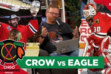 Pick the better Chicago Blackhawks goalie: Corey Crawford vs Ed Belfour | CHGO Blackhawks Podcast