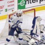 Louis Domingue makes incredible kick save on Voracek