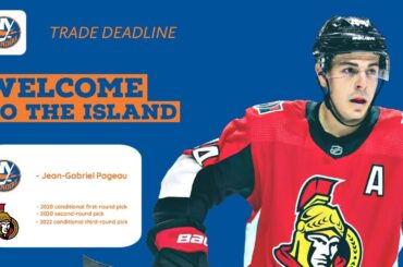 Jean-Gabriel Pageau (#44) Acquired and Signed by NYI | 2019-20 Goals | Every Goal w/ OTT