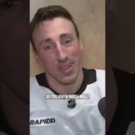 Brad Marchand takes a shot at Mitch Marner.