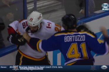 Brandon Bollig vs Robert Bortuzzo Apr 2, 2015