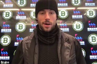 Craig Smith talks Transition Joining Boston Bruins & Details His Aggressive Style of Shooting Pucks