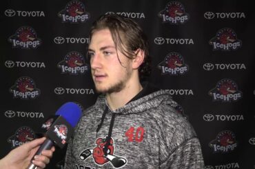 John Hayden Postgame Interview Jan. 26, 2018