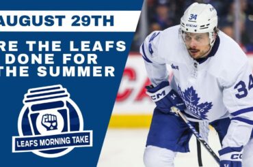 ARE THE LEAFS DONE FOR THE SUMMER? + PTO SZN IS HERE | Leafs Morning Take