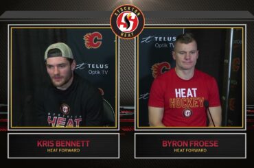 Stockton Heat Postgame Quotes: Byron Froese, Kris Bennett, March 20, 2021