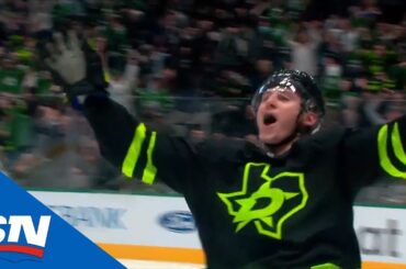 Roope Hintz Buries The Shorthanded 2-On-1 Goal After Stars Force The Turnover