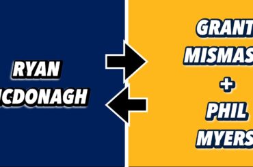 Ryan McDonagh traded to the Nashville Predators, Tampa Bay Lightning get Phil Myers & prospect!