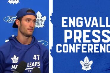 Pierre Engvall Maple Leafs Practice | February 8, 2022