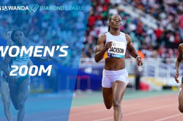 Shericka Jackson breaks Rabat meeting record with sub-22 performance - Wanda Diamond League