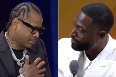 Dwyane Wade Gives Allen Iverson His Flowers: "You are the culture"