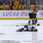 Antoine Roussel vs Mark Borowiecki Nov 13, 2021