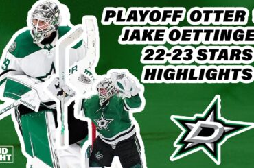 Jake Oettinger Stanley Cup Playoffs 2022-23 Dallas Stars Highlights