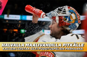 Halvalla maalivahdilla pääsee pitkälle | Sergei Bobrovsky loistaa silti pudotuspelien parhaana