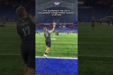 Bailey Zappe broke Joe Burrow's record 🤯 #shorts