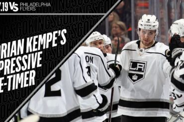 Adrian Kempe's Insane One-Timer