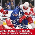 Can Marco Kasper Make the Team? | Reacting to Derek Lalonde’s Comments From 97.1 Radio Interview