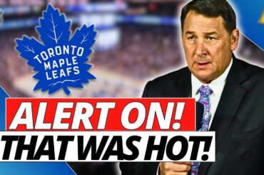 URGENT! CAME OUT NOW! TORONTO MAPLE LEAFS NEWS NOW! NHL NEWS TODAY!