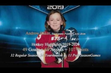 Andrew Baker #73 - AAA ATOM - Sun County Panthers - Highlights (Regular Season, Tourneys & Post)