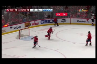 Nico Hischier OT Goal vs Capitals | 1/2 2022