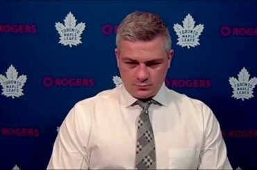 Sheldon Keefe talks Auston Matthews Play & Michael Hutchinson Strong Start vs. Ottawa Senators