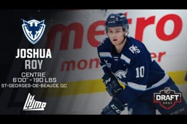 2021 NHL Post-Draft Interviews | Joshua Roy