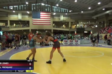 106 Lbs Cons. Round 2 - Caleb Jones, OK Vs Anjel Fresquez, NM 8541