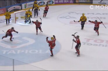 Käsittämätön temppu JYPiltä: kolmen maalin takaa tasoihin viimeisellä minuutilla