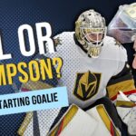 Who will be the Vegas Golden Knights' starter in 2023 24?