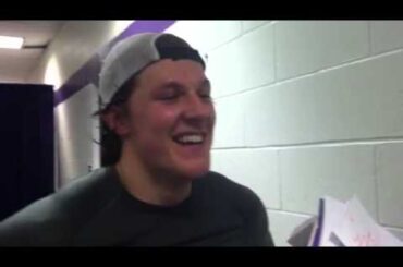 Jake McCabe postgame at Minnesota State - 1/12/13